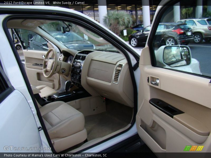 White Suede / Camel 2012 Ford Escape Limited V6
