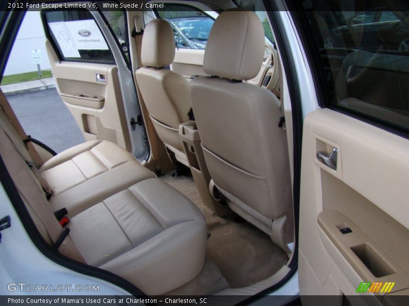 White Suede / Camel 2012 Ford Escape Limited V6