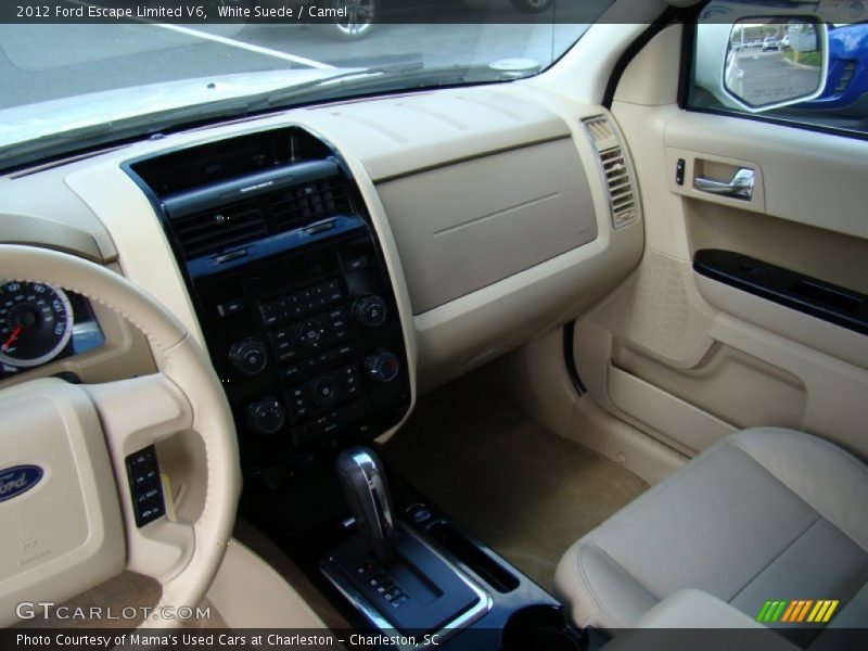 White Suede / Camel 2012 Ford Escape Limited V6