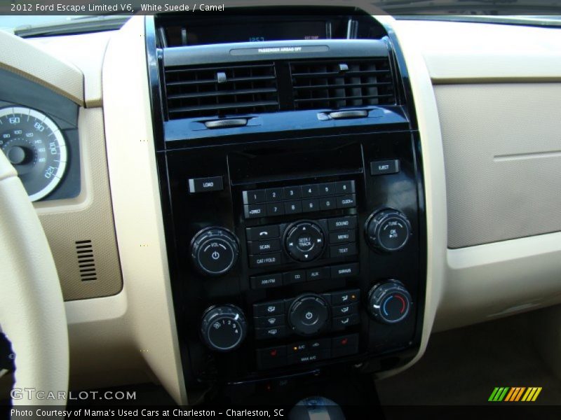 White Suede / Camel 2012 Ford Escape Limited V6