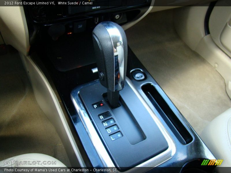White Suede / Camel 2012 Ford Escape Limited V6