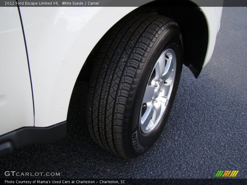 White Suede / Camel 2012 Ford Escape Limited V6