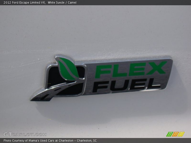 White Suede / Camel 2012 Ford Escape Limited V6