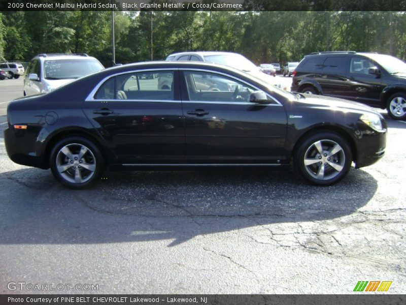 Black Granite Metallic / Cocoa/Cashmere 2009 Chevrolet Malibu Hybrid Sedan