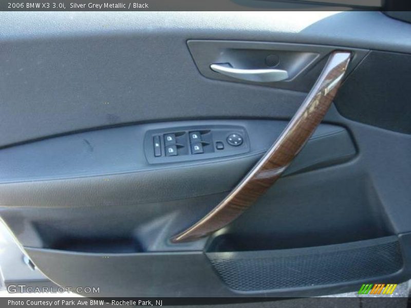Silver Grey Metallic / Black 2006 BMW X3 3.0i