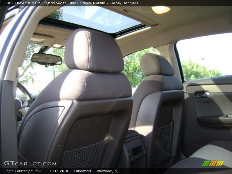 Black Granite Metallic / Cocoa/Cashmere 2009 Chevrolet Malibu Hybrid Sedan