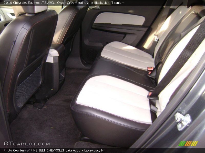 Cyber Gray Metallic / Jet Black/Light Titanium 2010 Chevrolet Equinox LTZ AWD