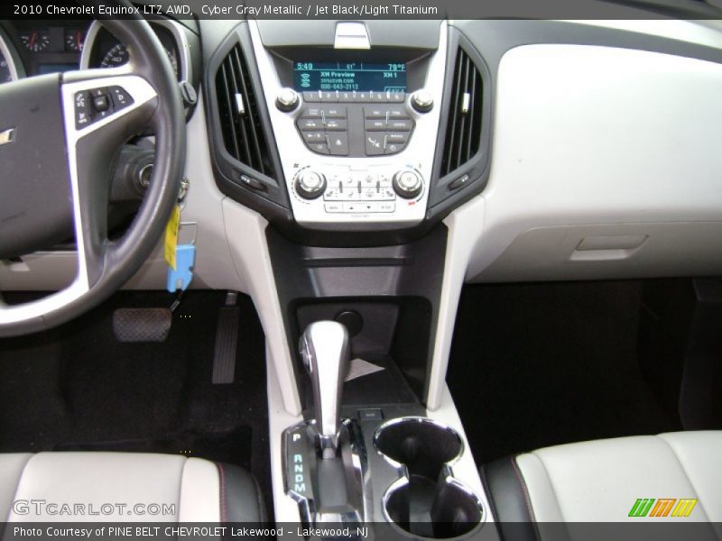 Cyber Gray Metallic / Jet Black/Light Titanium 2010 Chevrolet Equinox LTZ AWD