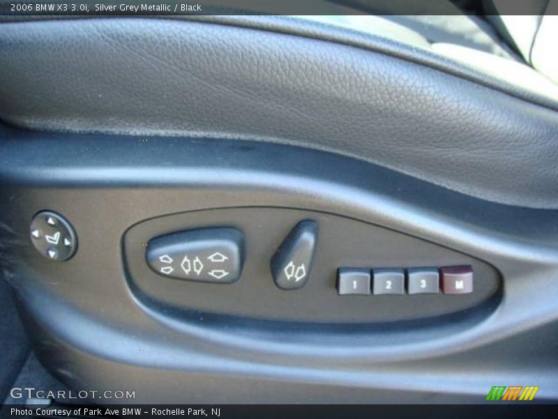 Silver Grey Metallic / Black 2006 BMW X3 3.0i