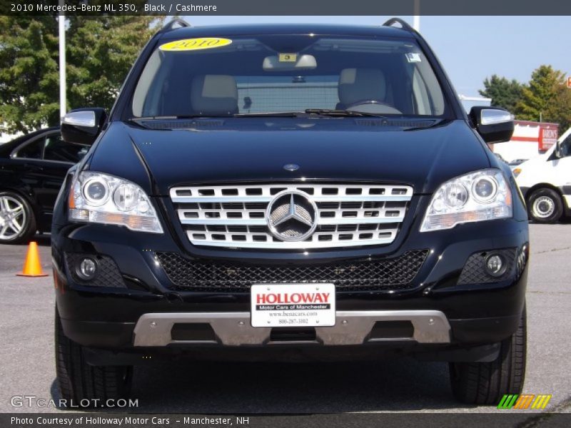 Black / Cashmere 2010 Mercedes-Benz ML 350