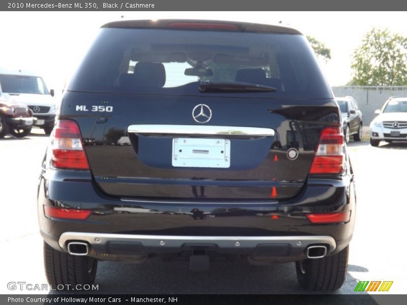 Black / Cashmere 2010 Mercedes-Benz ML 350