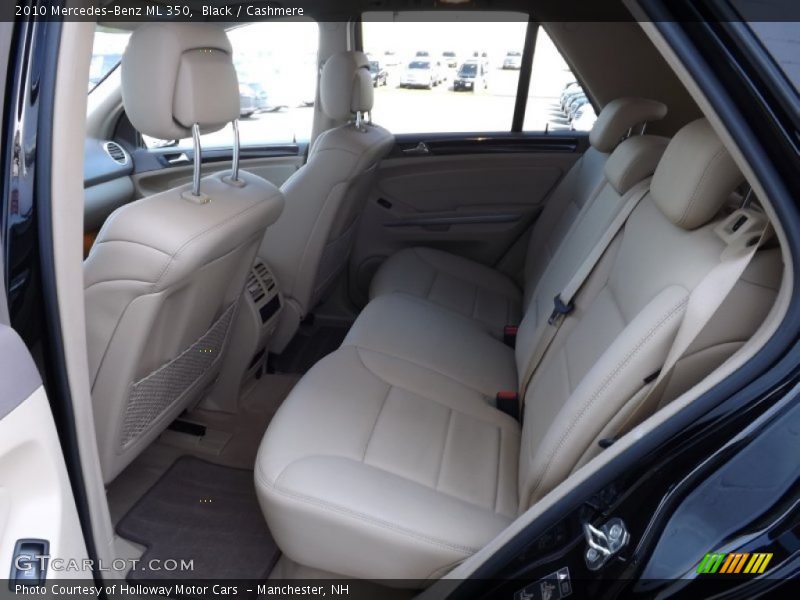 Black / Cashmere 2010 Mercedes-Benz ML 350