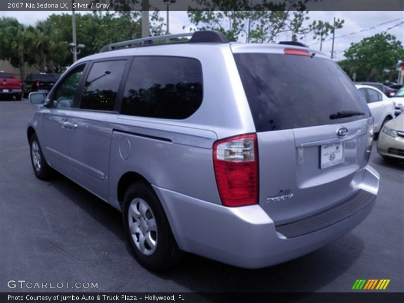 Silver / Gray 2007 Kia Sedona LX