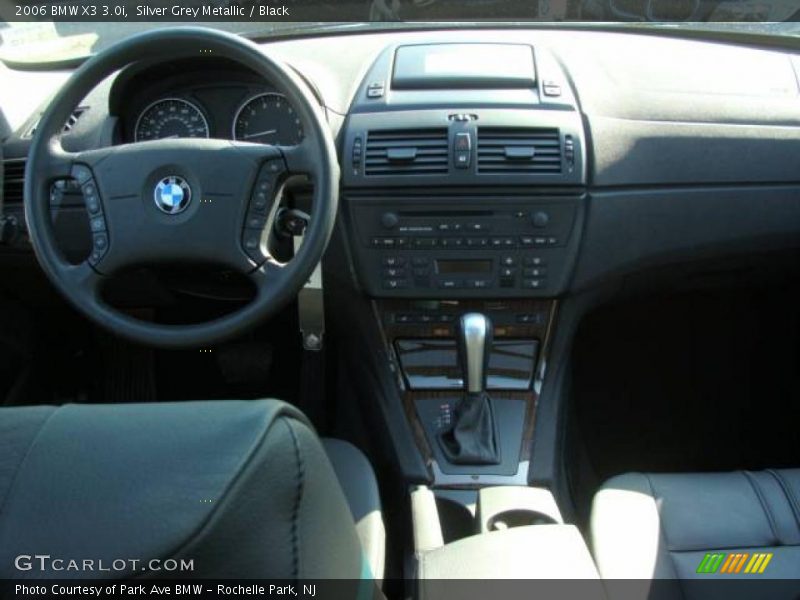 Silver Grey Metallic / Black 2006 BMW X3 3.0i