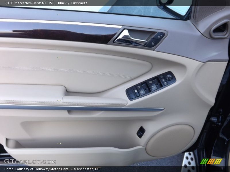 Black / Cashmere 2010 Mercedes-Benz ML 350