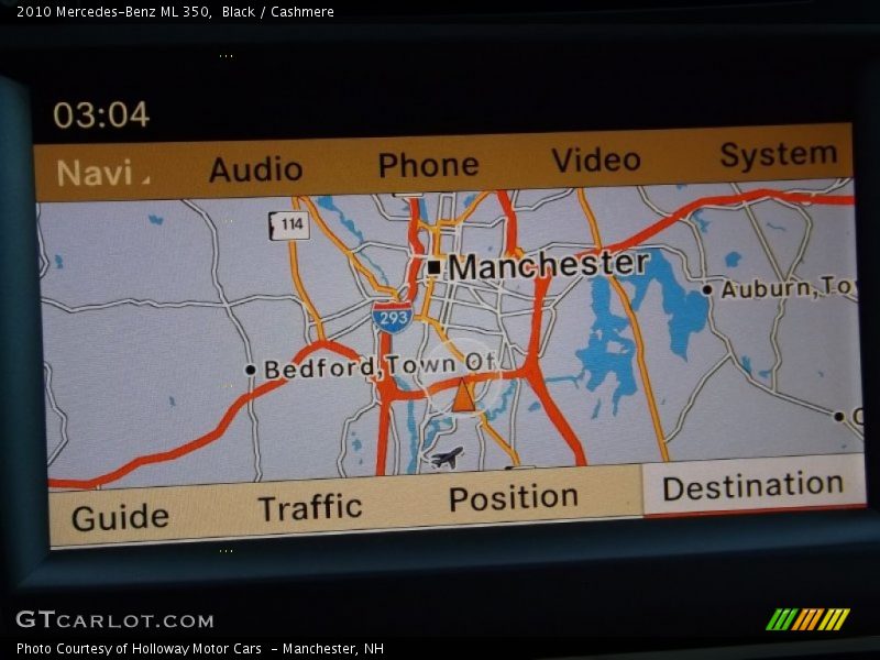 Black / Cashmere 2010 Mercedes-Benz ML 350