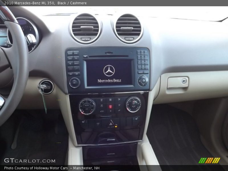 Black / Cashmere 2010 Mercedes-Benz ML 350