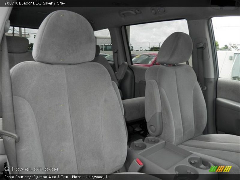 Silver / Gray 2007 Kia Sedona LX