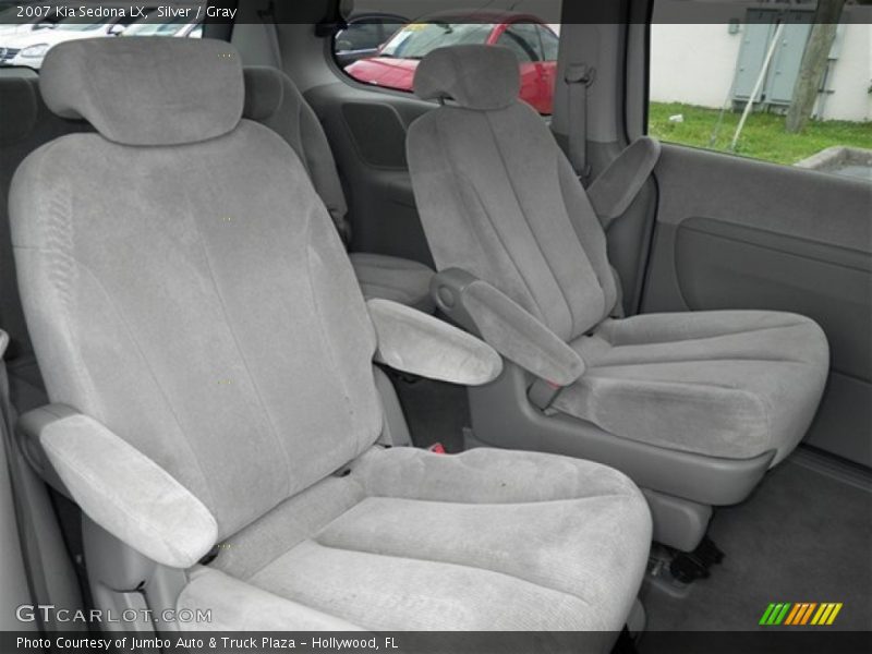 Silver / Gray 2007 Kia Sedona LX