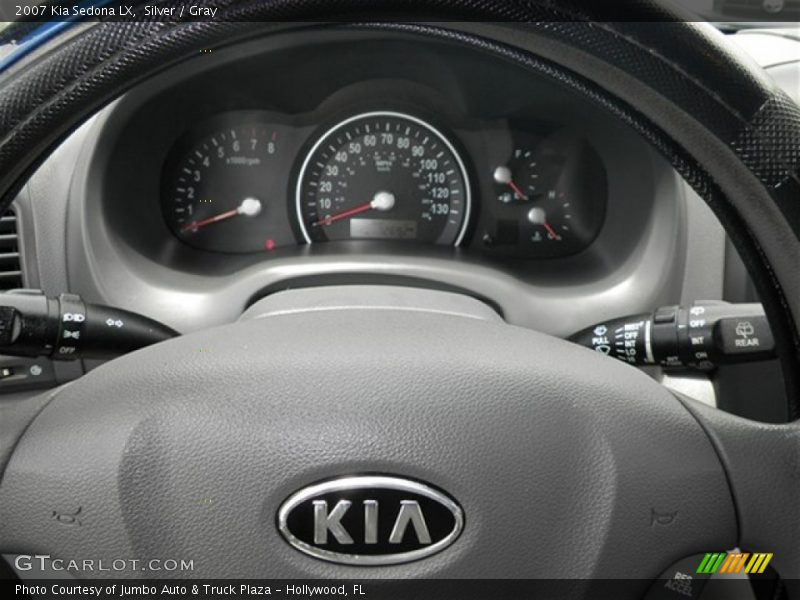 Silver / Gray 2007 Kia Sedona LX