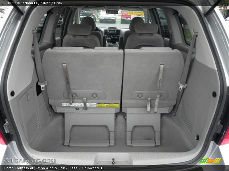 Silver / Gray 2007 Kia Sedona LX