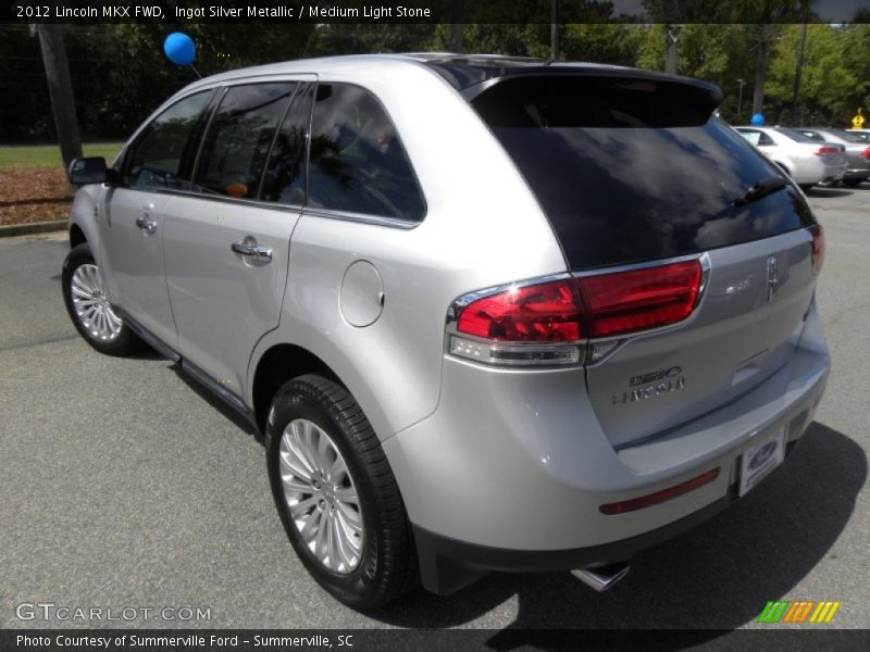 Ingot Silver Metallic / Medium Light Stone 2012 Lincoln MKX FWD