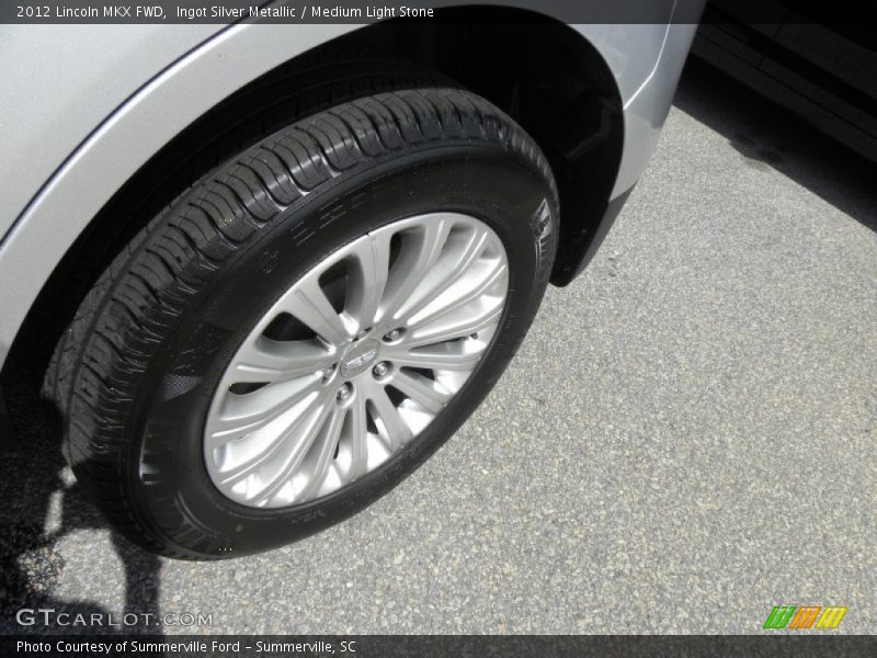 Ingot Silver Metallic / Medium Light Stone 2012 Lincoln MKX FWD