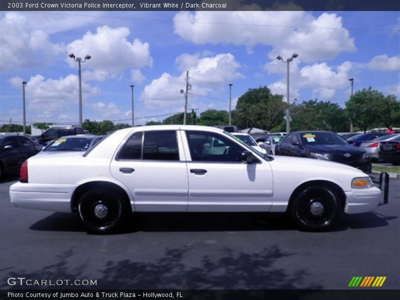  2003 Crown Victoria Police Interceptor Vibrant White