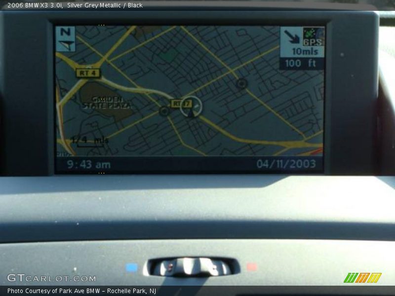 Silver Grey Metallic / Black 2006 BMW X3 3.0i