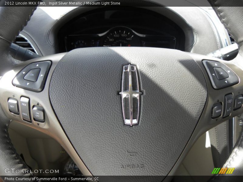 Ingot Silver Metallic / Medium Light Stone 2012 Lincoln MKX FWD