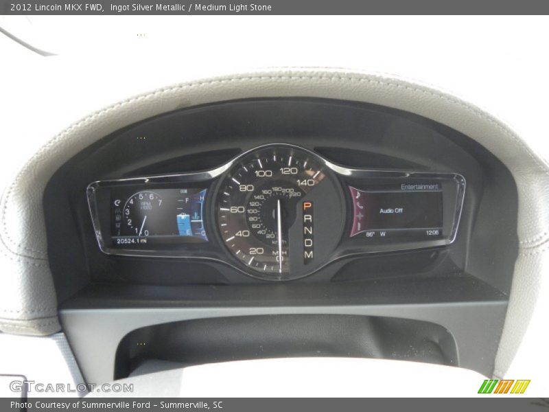 Ingot Silver Metallic / Medium Light Stone 2012 Lincoln MKX FWD