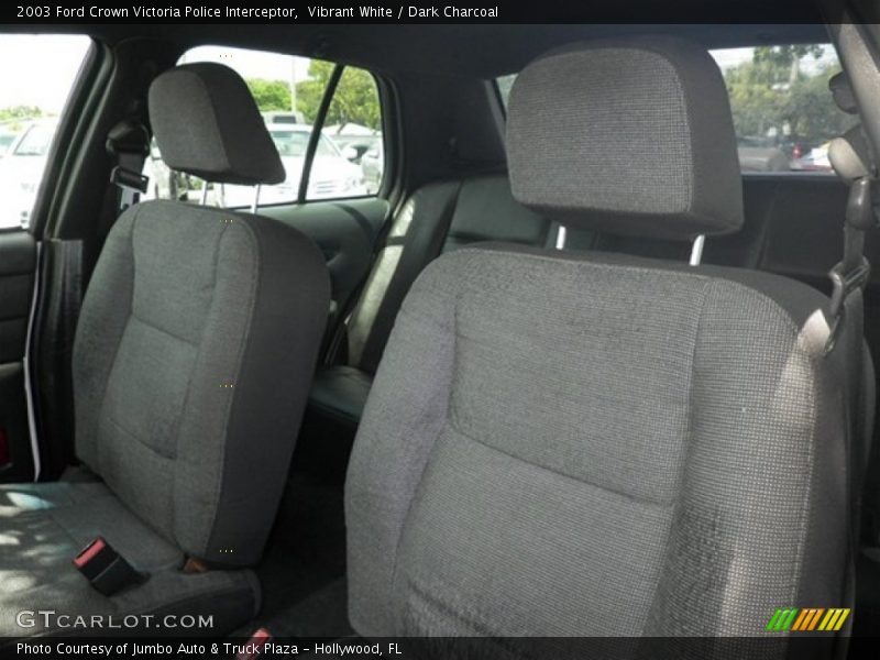 2003 Crown Victoria Police Interceptor Dark Charcoal Interior
