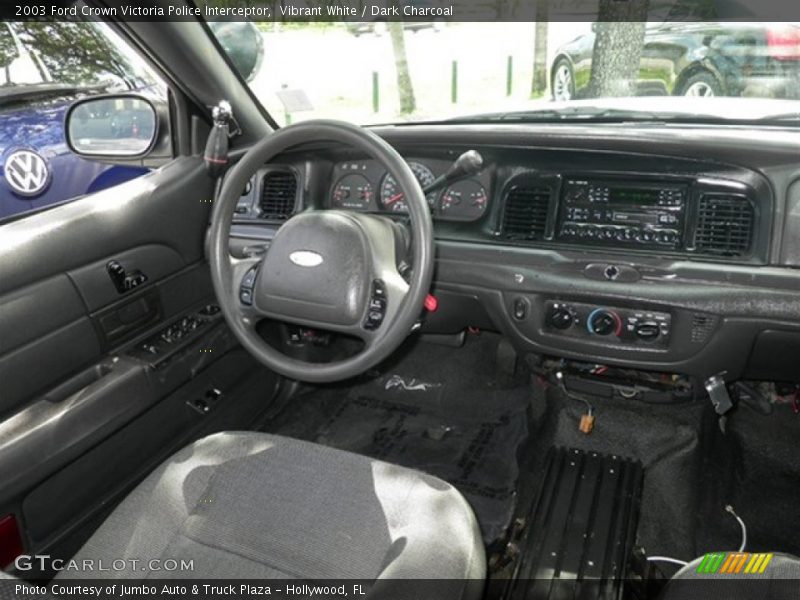  2003 Crown Victoria Police Interceptor Dark Charcoal Interior