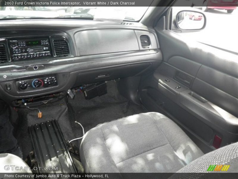 Dashboard of 2003 Crown Victoria Police Interceptor