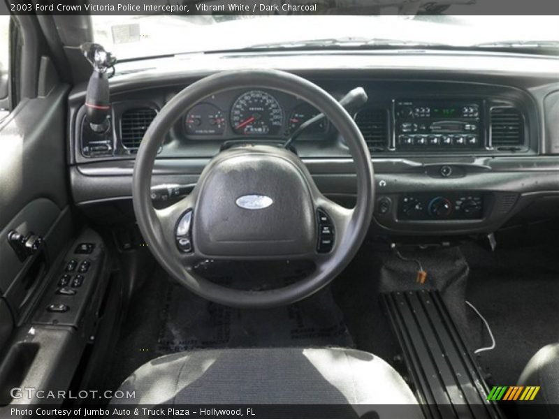 Dashboard of 2003 Crown Victoria Police Interceptor