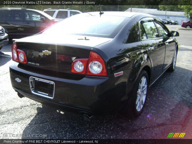 Black Granite Metallic / Ebony 2010 Chevrolet Malibu LTZ Sedan