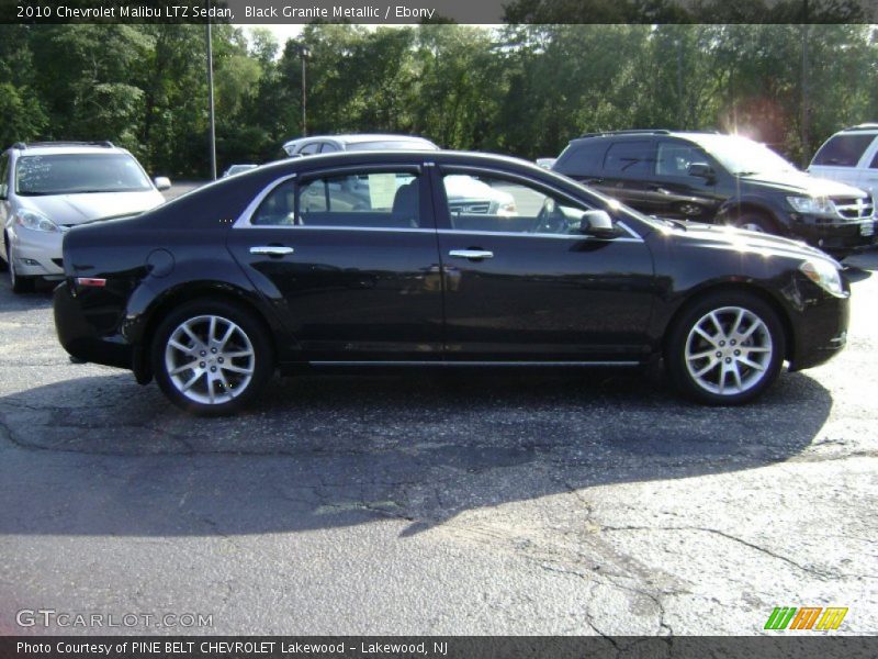 Black Granite Metallic / Ebony 2010 Chevrolet Malibu LTZ Sedan