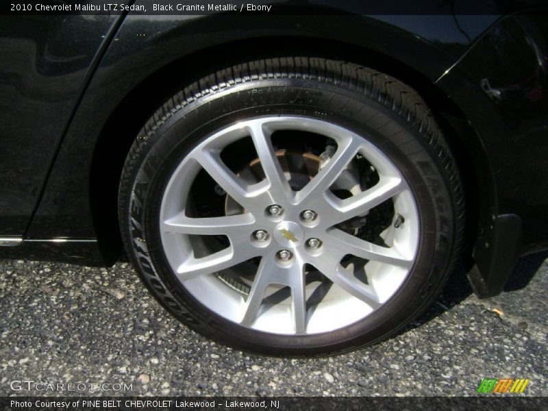 Black Granite Metallic / Ebony 2010 Chevrolet Malibu LTZ Sedan