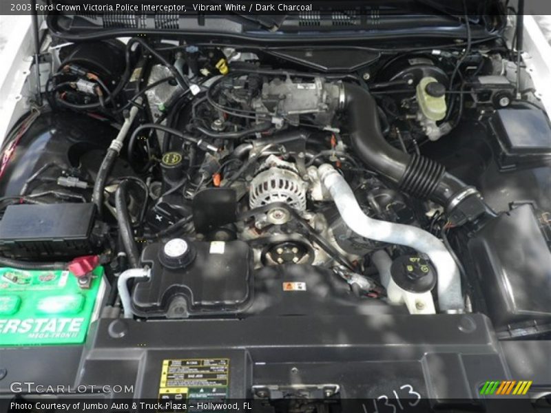  2003 Crown Victoria Police Interceptor Engine - 4.6 Liter SOHC 16-Valve V8
