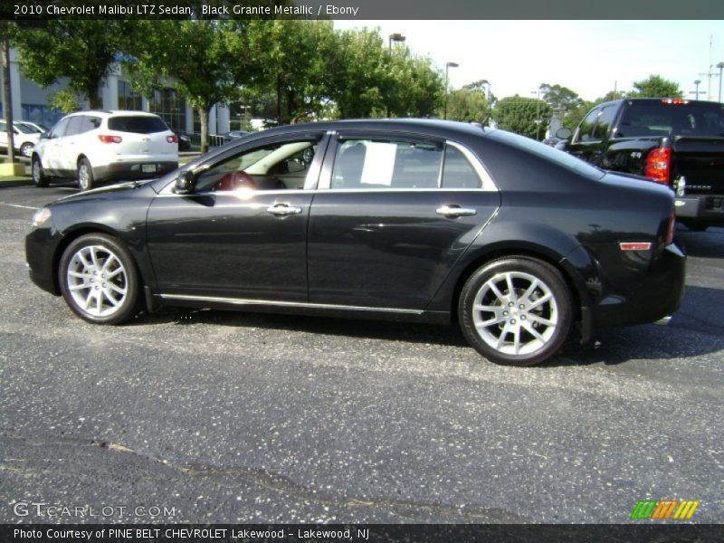 Black Granite Metallic / Ebony 2010 Chevrolet Malibu LTZ Sedan