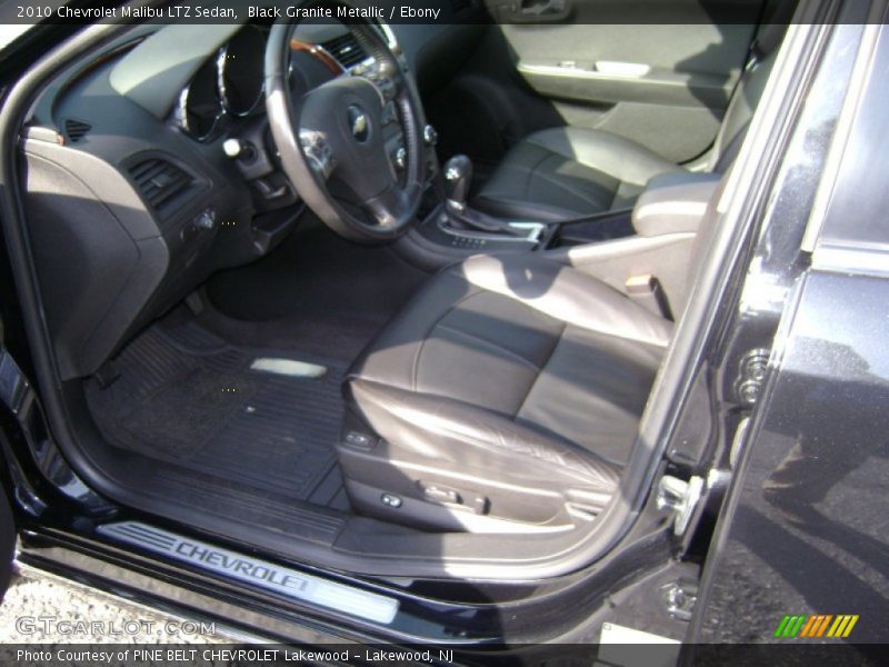 Black Granite Metallic / Ebony 2010 Chevrolet Malibu LTZ Sedan