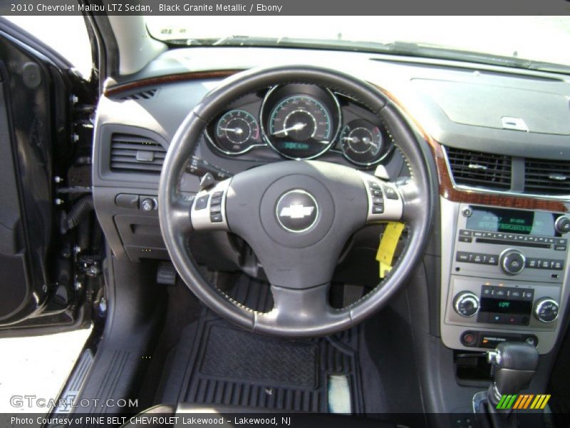 Black Granite Metallic / Ebony 2010 Chevrolet Malibu LTZ Sedan