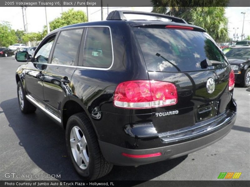 Black / Pure Beige 2005 Volkswagen Touareg V6
