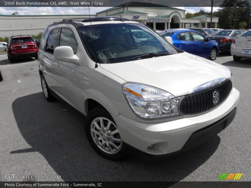 Frost White / Gray 2006 Buick Rendezvous CXL AWD