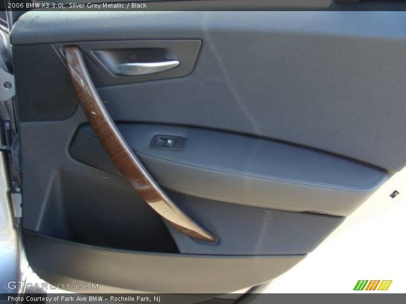 Silver Grey Metallic / Black 2006 BMW X3 3.0i