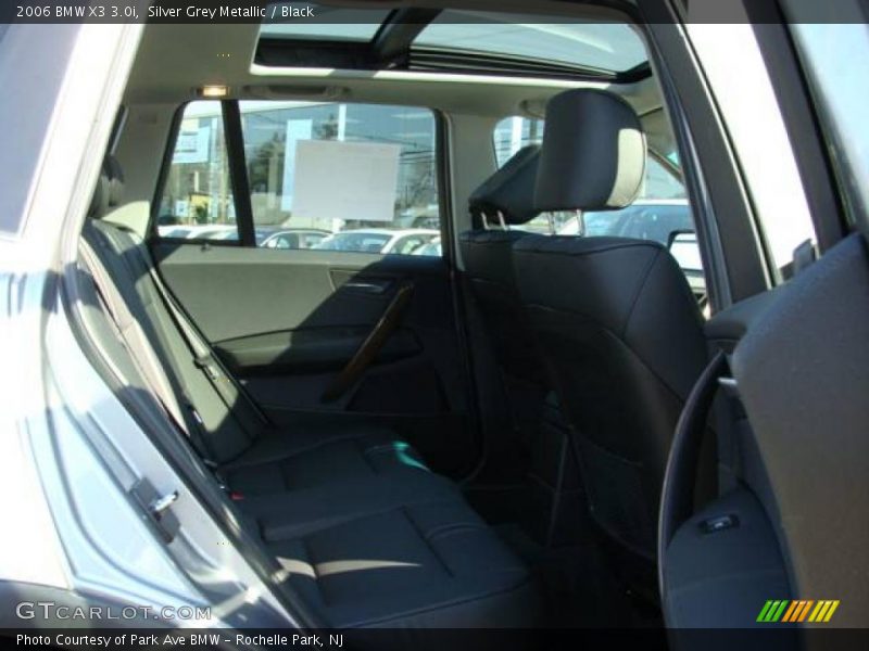 Silver Grey Metallic / Black 2006 BMW X3 3.0i