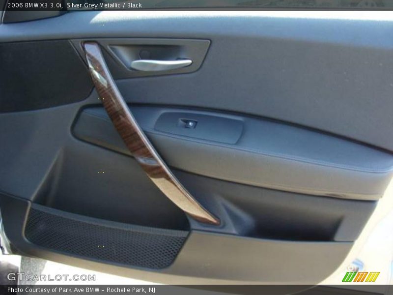 Silver Grey Metallic / Black 2006 BMW X3 3.0i