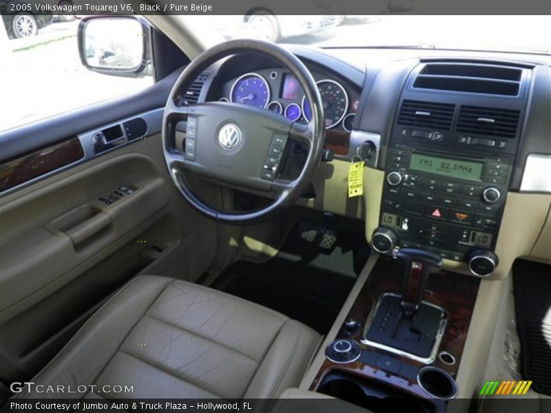Black / Pure Beige 2005 Volkswagen Touareg V6