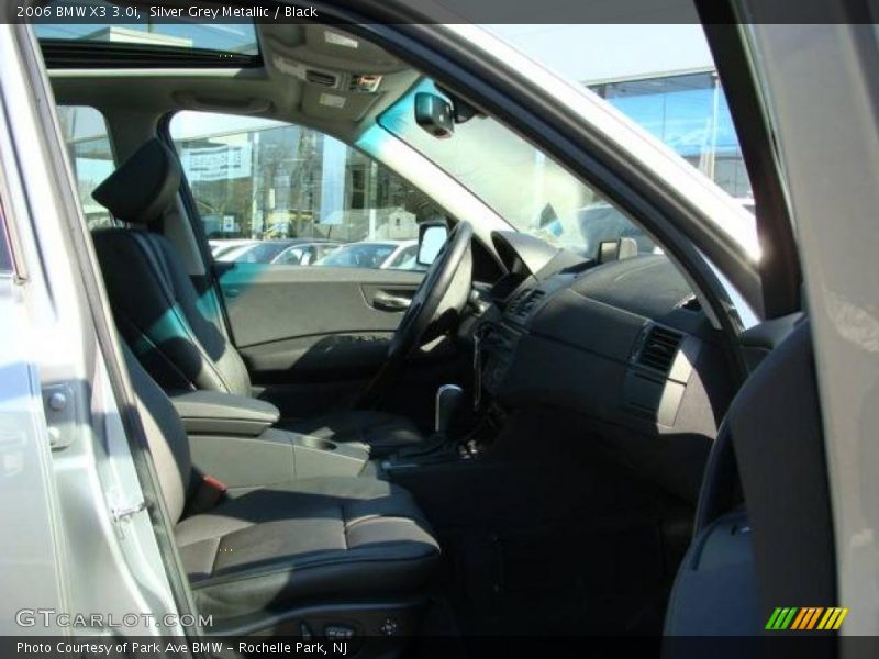 Silver Grey Metallic / Black 2006 BMW X3 3.0i