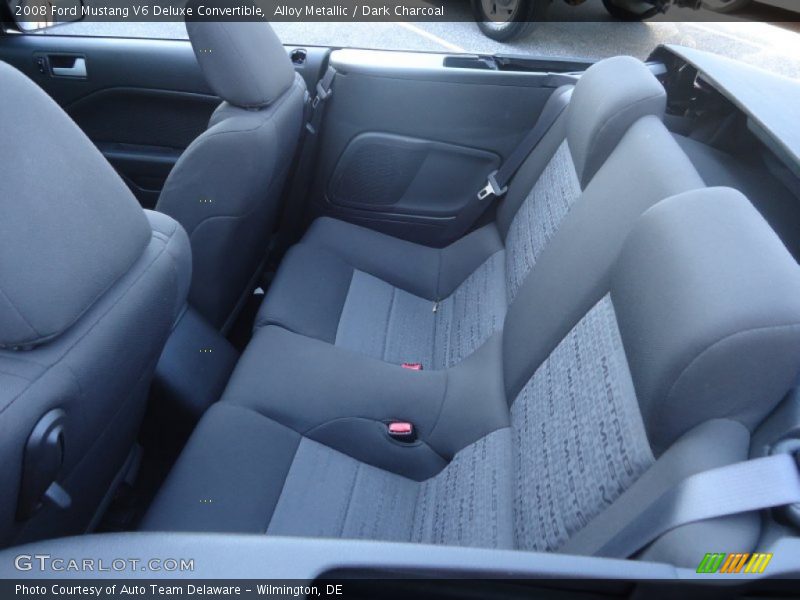 Alloy Metallic / Dark Charcoal 2008 Ford Mustang V6 Deluxe Convertible